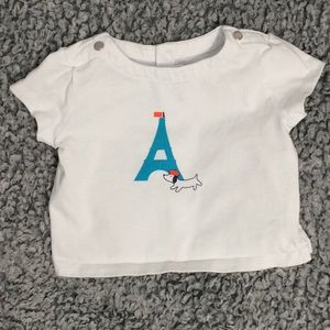 Jacadi boys tee 6 M  EUC
